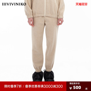 IIIVIVINIKO”羊毛针织圈圈毛料