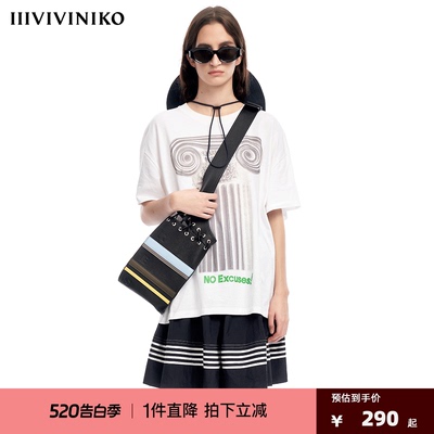 VVNK JANE PLUS小众设计一手长松身大T恤