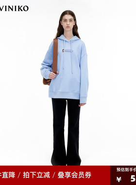 IIIVIVINIKO「JEN UMAN合作系列」多巴胺全棉卫衣女C335002315B