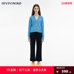 IIIVIVINIKO「JEN UMAN合作系列」多巴胺刺绣开衫女C330205621A