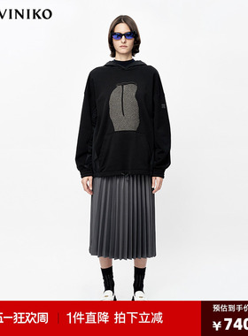 【设计师款】秋冬新品「JEN UMAN系列」大廓形卫衣女J334755334B