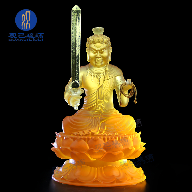 观己琉璃不动明王八大守护神