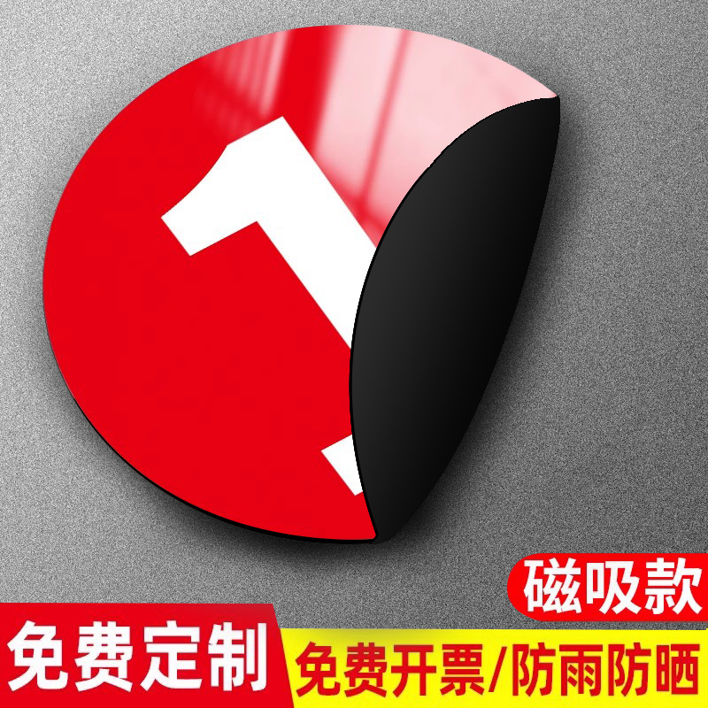 【热销爆款】数字号码贴