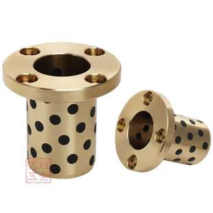 怡合达圆法兰无油衬套OFR01 L35_40_50_60_70_80 d30_d35_d40_d50