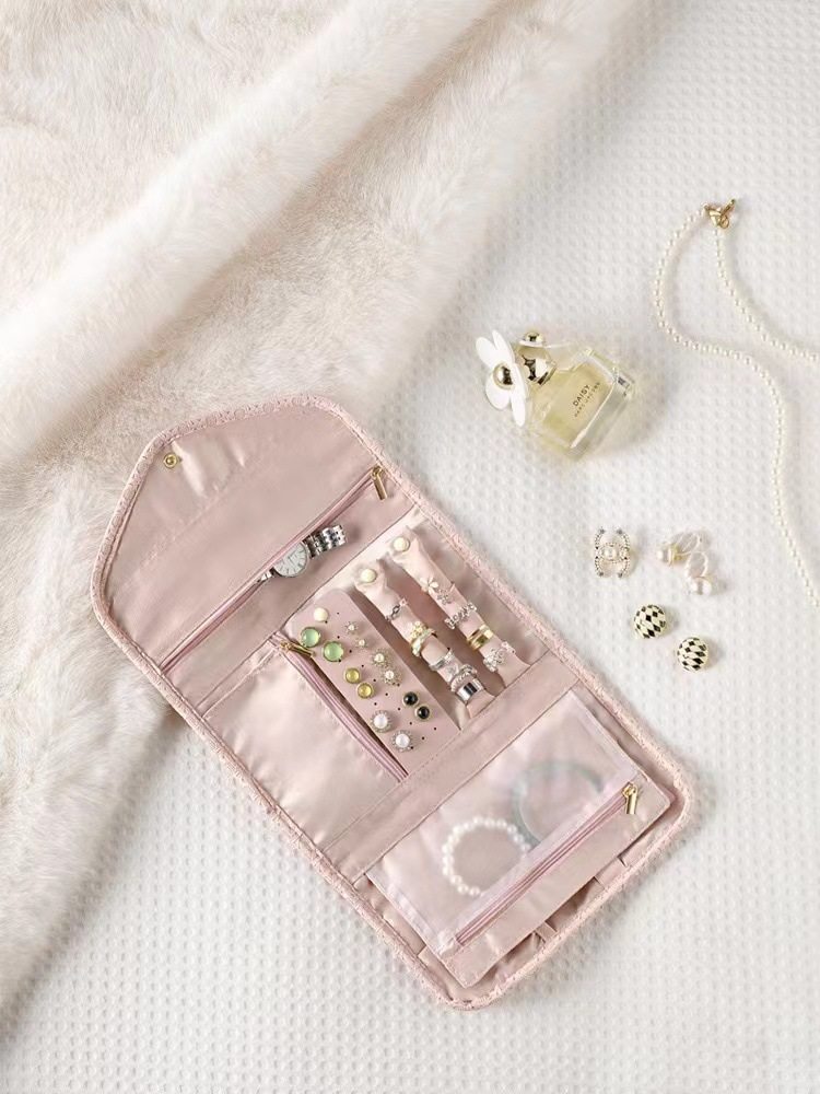 便携包旅行收纳袋随身高档首饰包饰品手饰精致项链耳饰珠宝盒旅游