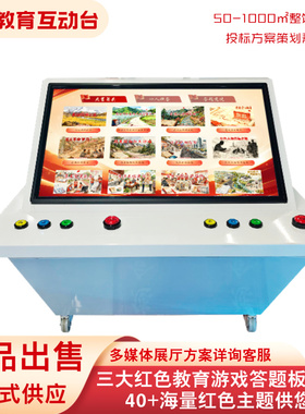 党建教育互动平台 红色主题文化科普大富翁多人答题竞赛抢答系统