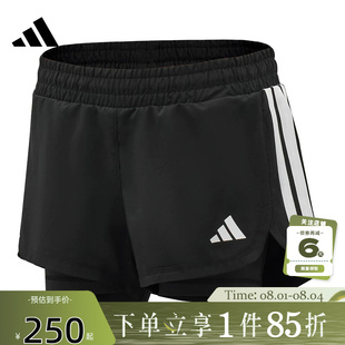 adidas阿迪达斯女子运动休闲短裤裤子KD9742