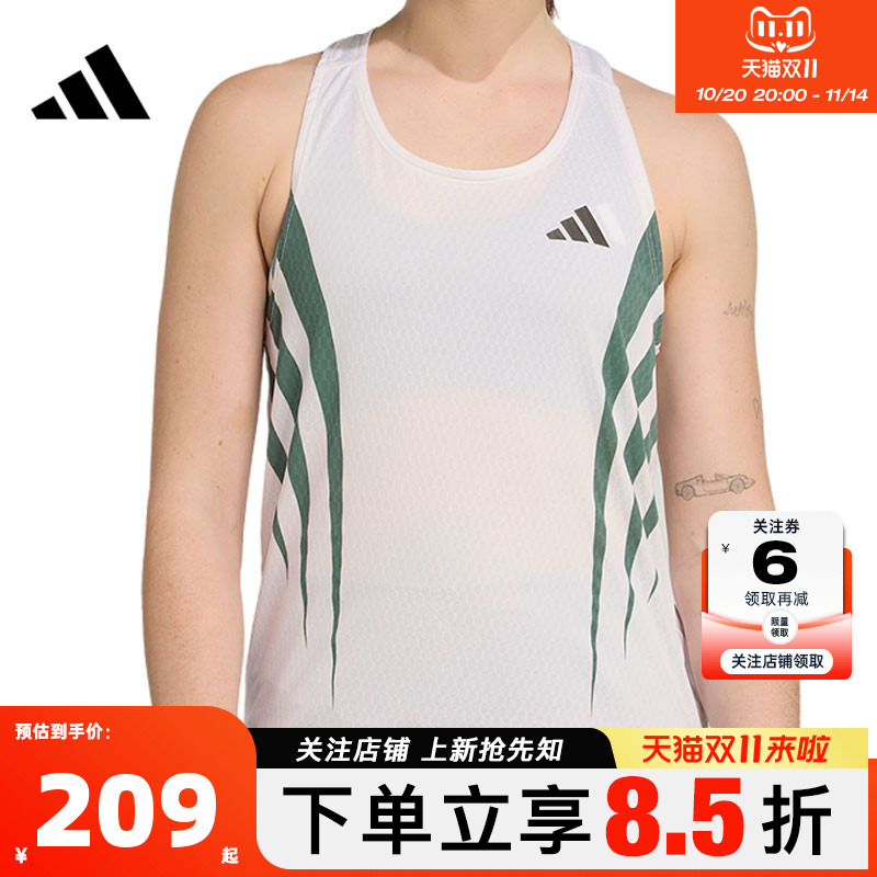 adidas阿迪达斯女子运动休闲无袖T恤JZ8034