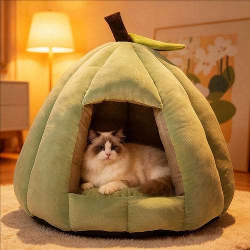 猫窝冬季保暖封闭式猫床宠物狗窝秋冬款猫屋猫咪狗狗窝垫宠物用品