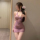 Сексуальное женское белье cheongsam с принтом, женственная пижама, униформа, страстный горячий соблазнительный наряд, халат для бесплатных свиданий в постели mini 2