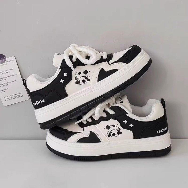 女童鞋子2026春秋新款儿童板鞋熊猫中大童学生女孩爆款秋季运动鞋