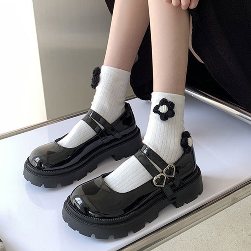 黑色小皮鞋女童2025春季新款时尚洋气儿童小童公主鞋软底女孩单鞋