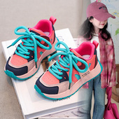 2026新款 女孩鞋 春秋跑步鞋 儿童休闲时尚 子 中大童运动鞋 女童防滑鞋