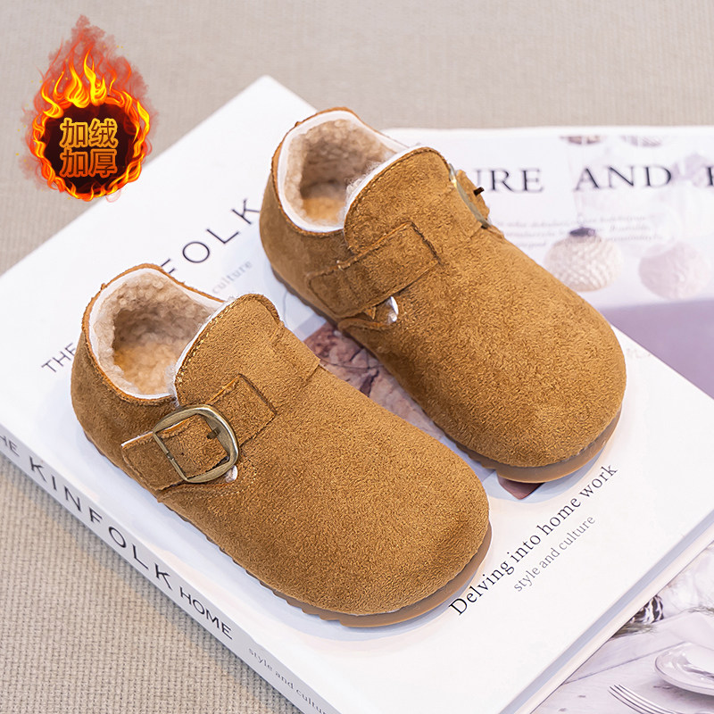 宝宝豆豆鞋子儿童棉鞋2026秋冬季新款男女童加绒勃肯鞋毛毛鞋保暖,童鞋/婴儿鞋/亲子鞋,棉鞋,淘宝优惠券,粉丝福利购,淘宝优惠卷