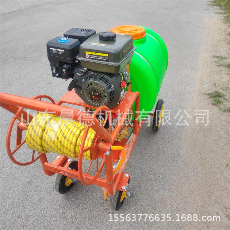 小型手推式汽油170型打药机 园林果树高压喷雾器