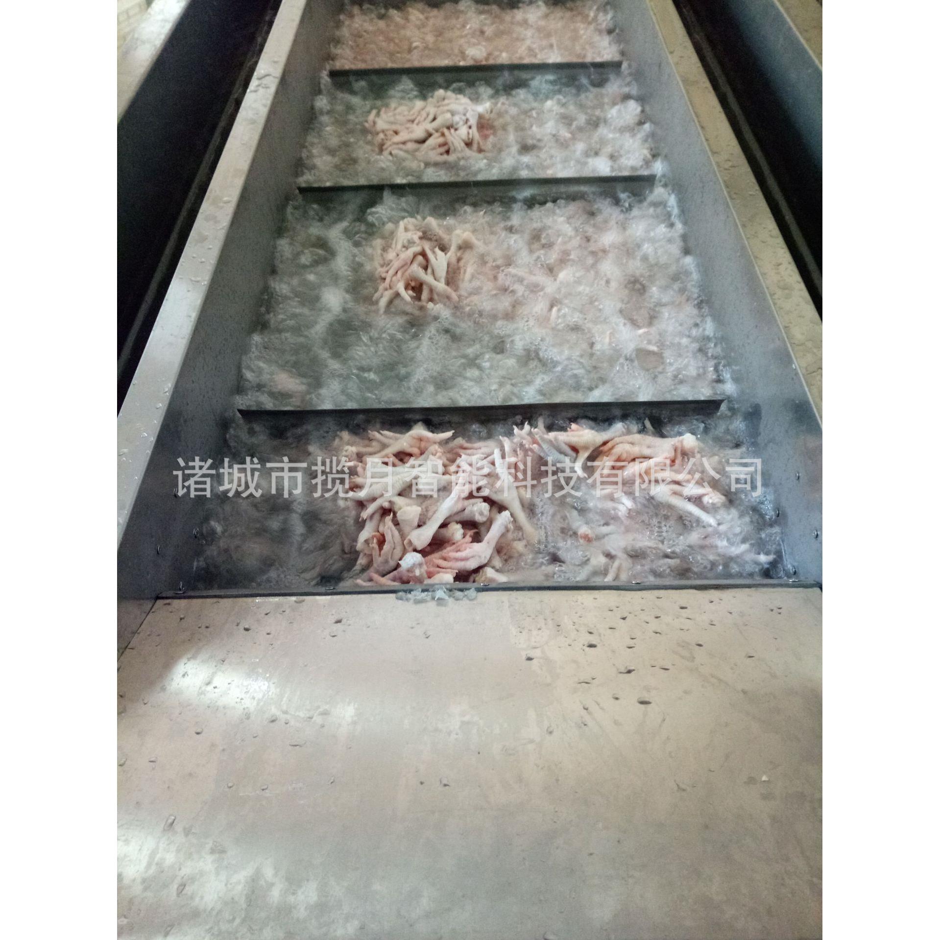 白条鸡解冻池 冻肉盘缓化解冻清洗设备 冷冻食品解冻流水线