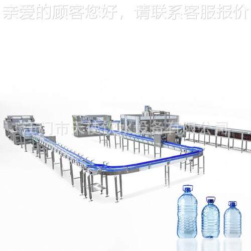 广东厂家生产3-10L小桶水灌装机液体矿泉水灌装机旋转式灌装设备