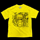 番茄小诗涂鸦Graffiti手绘Hand Painted短袖 T恤动漫病娇amekaji