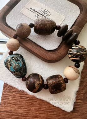 Dreamer天然沉香多宝手串女小众设计感高级轻奢送闺蜜新中式男女