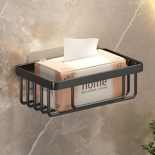 厕所纸巾收纳架免打孔安装