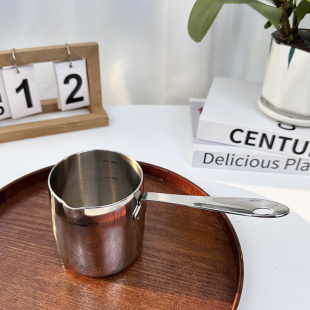 欧式 咖啡加奶杯宝宝小奶盅温奶罐家用304不锈钢热酒壶煮酒锅架子