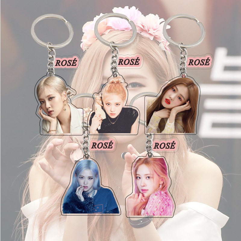 BLACKPINK周边Lisa金珍妮JENNIE智秀Jisoo朴彩英亚克力钥匙扣508