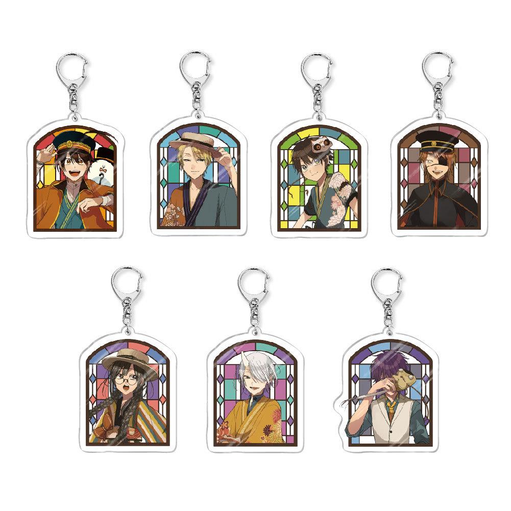 妖怪学校的菜鸟老师 安倍晴明 亚克力钥匙扣装饰挂件二次元周边