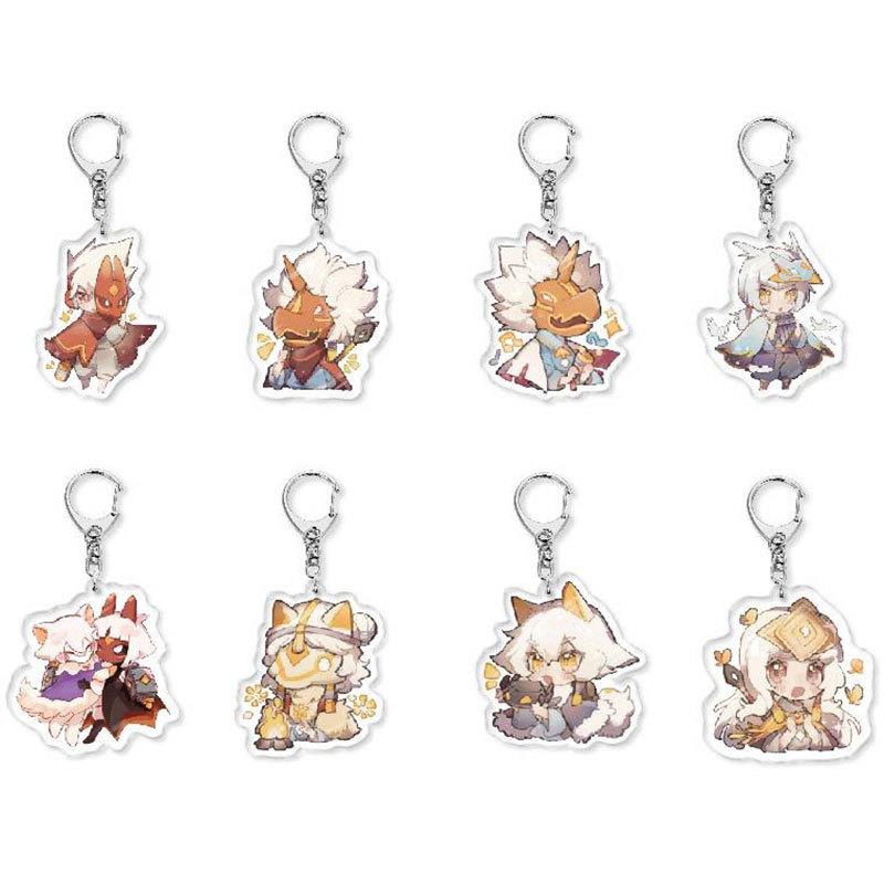 游戏动漫周边sky光遇亚克力钥匙扣先祖雨妈长老白鸟二元次学生女