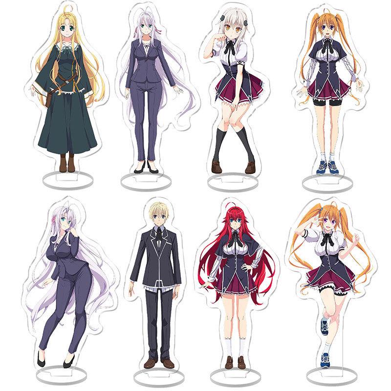 恶魔高校姬岛朱乃塔城小猫伊莉娜动漫周边亚克力桌面摆件立牌摆饰