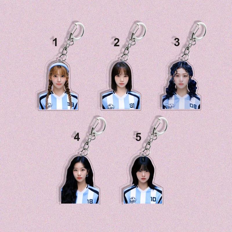 LE SSERAFIM周边宫胁咲良 金采源 许允真挂件包包钥匙扣1498