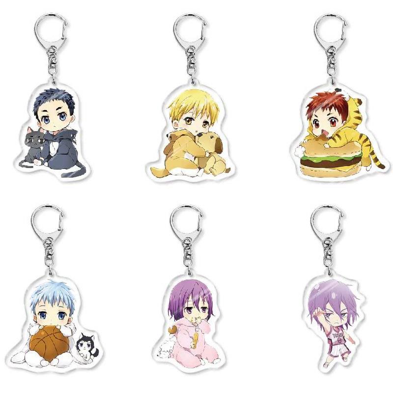 黑子的篮球日向顺平黑子哲也动漫周边亚克力钥匙扣学生书包小挂件