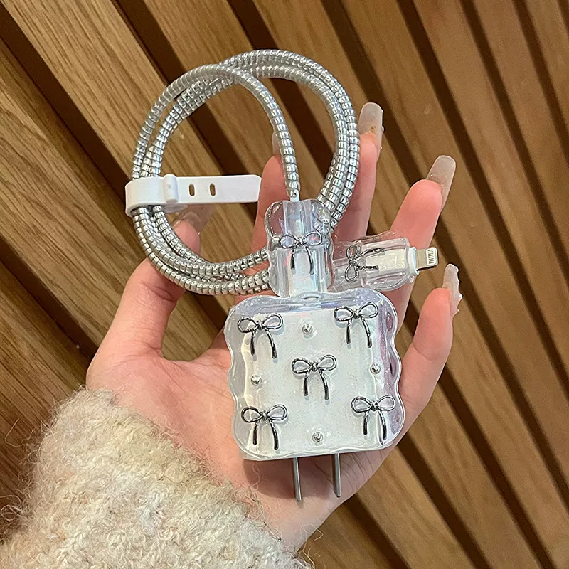 Защитный чехол для кабеля данных 20W совместимый с Apple 15 зарядным устройством iPhone14 13promax female 12 быстрая зарядка 11 корпус