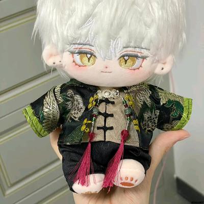 20cm娃衣酷帅棉花娃娃衣服旧梦