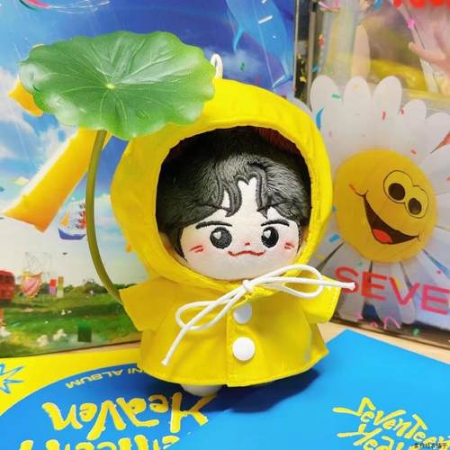 10cm娃衣棉花娃娃雨衣diy玩偶换