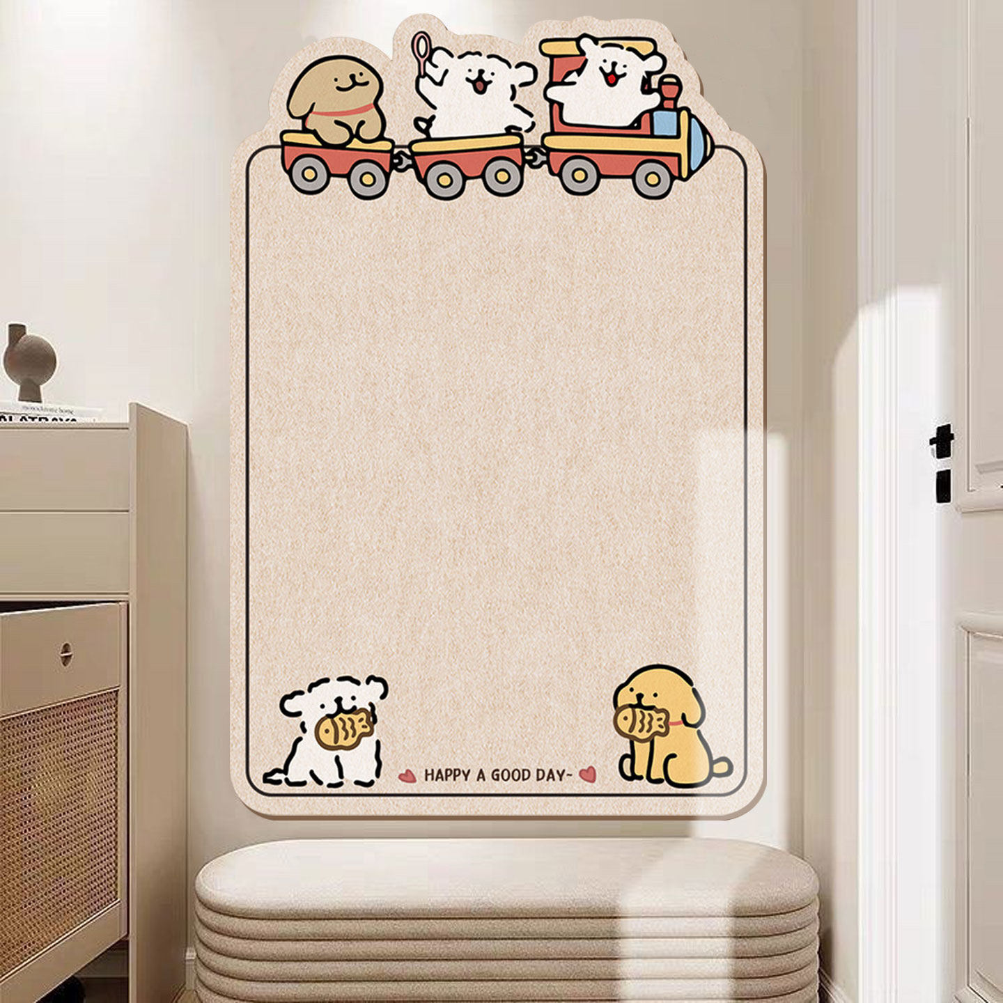 毛毡板照片墙拍立得照片背景板拼豆展示板照片展示墙拍立得DIY装饰