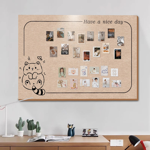 照片墙毛毡板不伤墙装饰毛毡墙贴照片墙背景板展示墙墙上装饰作品