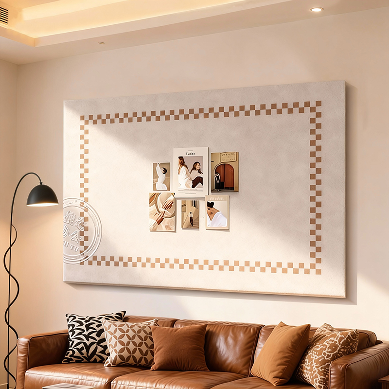 毛毡板墙贴照片墙展示墙背景板