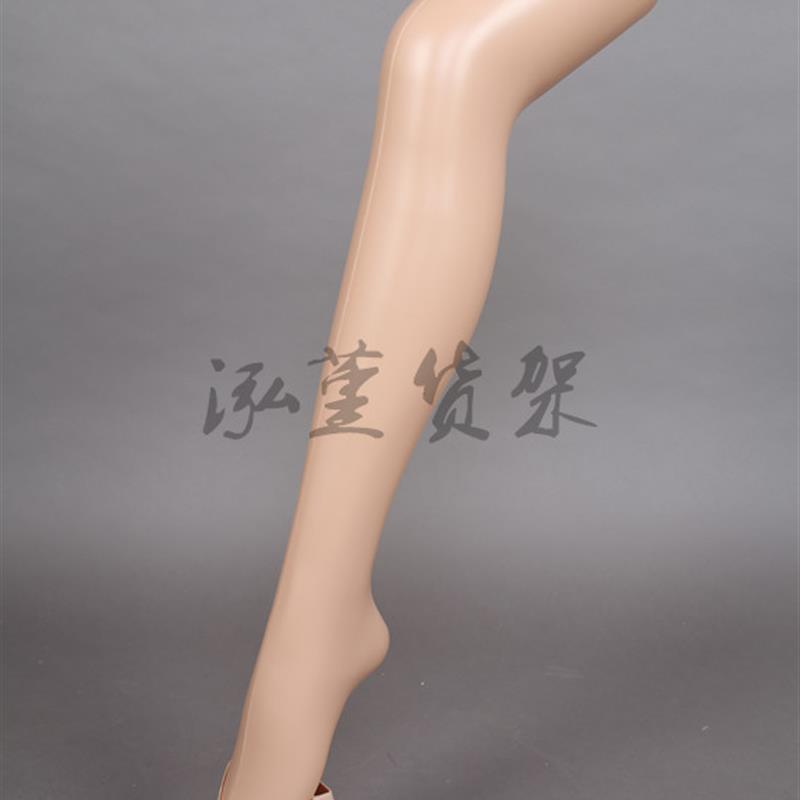 长腿模袜展示模特塑料假VqSX0MGF道具女士儿童长袜丝模带腿座底带