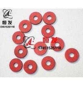 红色纸绝缘平垫片 隔离快巴介垫M3/M4/M5/M6/M8/M10/M12  (100个)