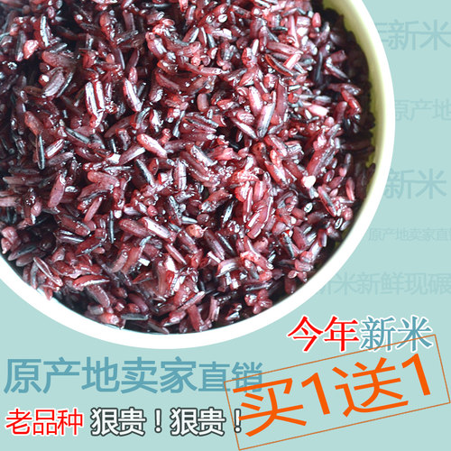 墨江紫米原产紫糯米包粽子米