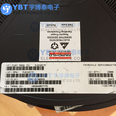 MJD32CTF TO-252封装 FAI仙童全新晶体管芯片FAIRCHILD/仙童