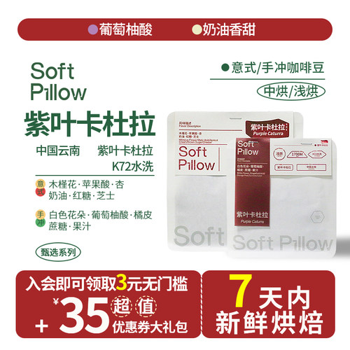 SoftPillow意式咖啡豆手冲