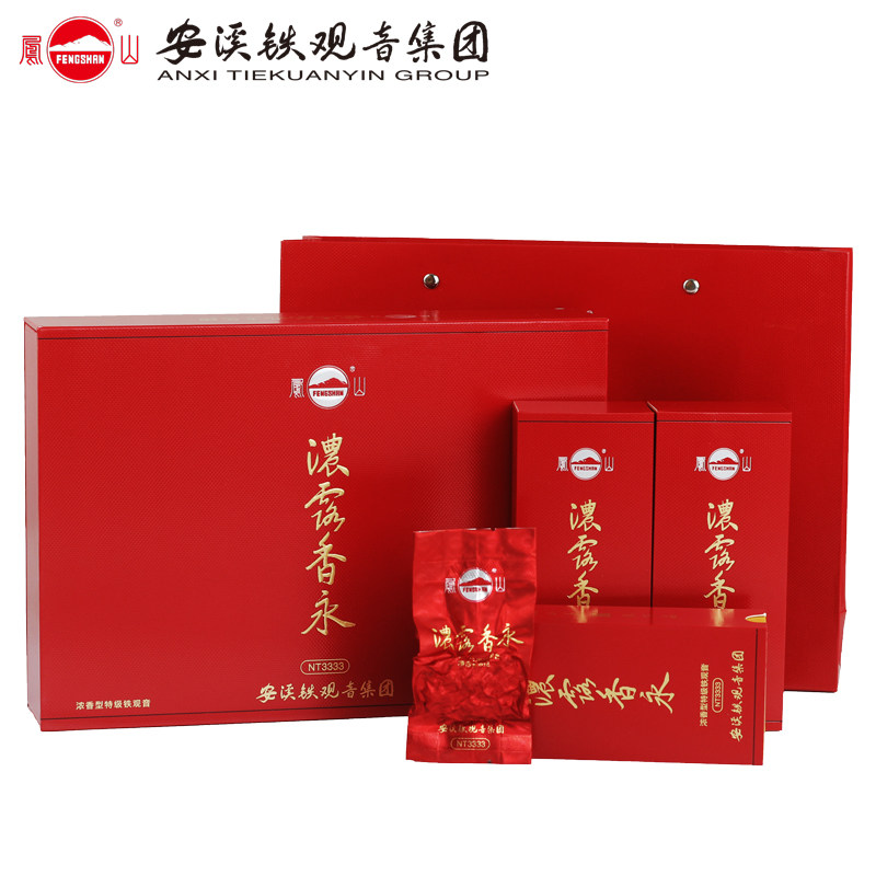 凤山铁观音 浓露香永特级浓香型安溪乌龙茶NT3333礼盒装120g