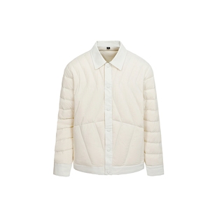 九江羽绒服轻薄男冬新款潮流宽松男士翻领外套舒适轻便保暖冬装上