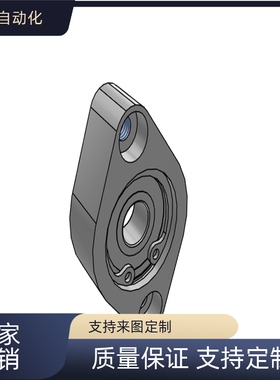 C-BGCA6000 C-BGCRB轴承座组件菱形铝合金丝杆光轴固定支撑