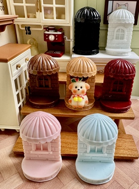 10663 【窗台】微缩仿真卡通娃屋场景手工diy奶油胶树脂配件