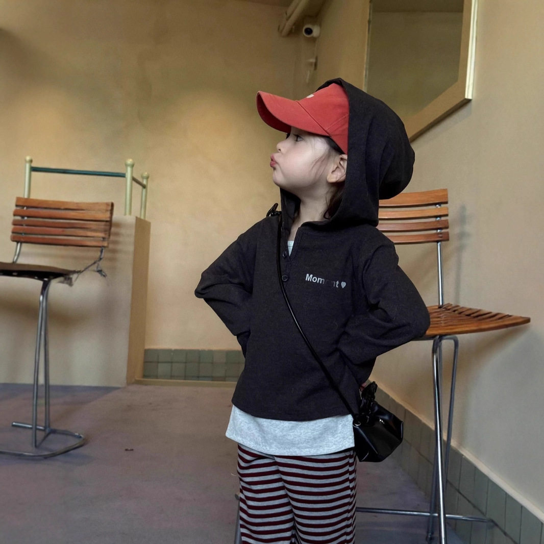 童套装26春季新款女童韩版可爱字母连帽卫衣外套女宝宝百搭条纹裤,童装/婴儿装/亲子装,儿童运动套装,淘宝优惠券,粉丝福利购,淘宝优惠卷