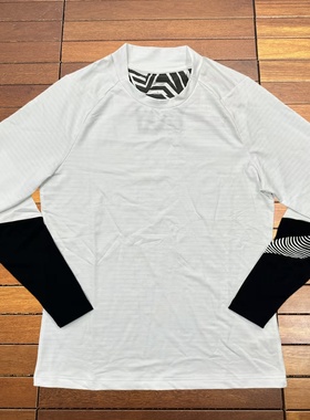 李宁CBA赞助男子篮球投篮服运动长袖T恤圆领套头保暖卫衣ATLP079