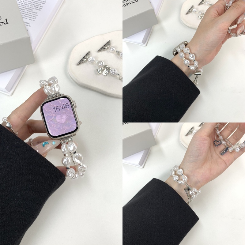 娅妃儿Watchs10巴克洛珍珠手链s9