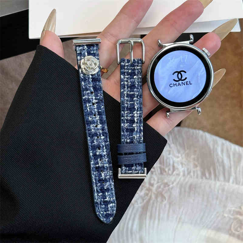 娅妃儿GTR4表带GTR3小香风山茶花